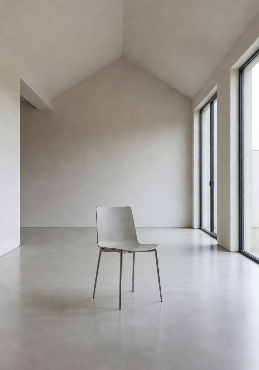 Minimalist product in open space setting